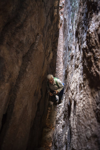 Living up to its name, the Labyrinth and Lemon Squeeze can be tight at times!