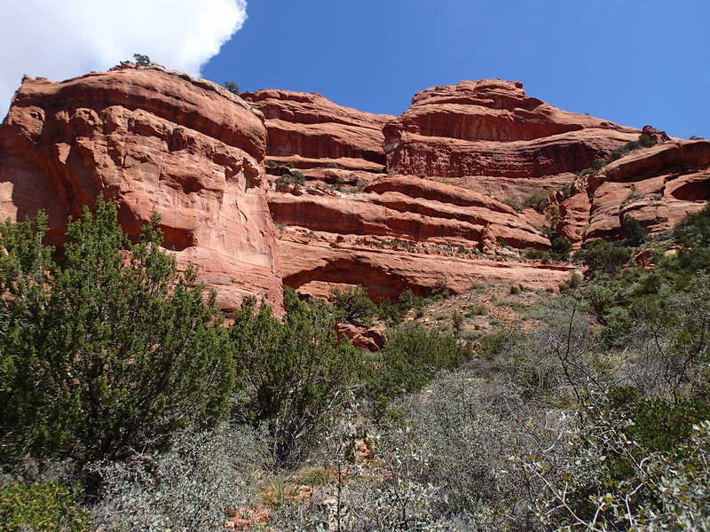 Fay Canyon Arch is quite stunning.