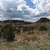 Enjoy this dramatic view along the Badlands Spur.