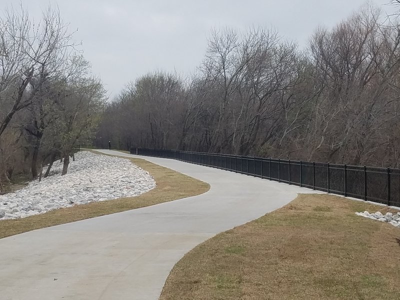 The Campion Trail offers a beautiful smooth tread and pleasant views.