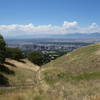 Downtown Salt Lake City seen from the Bonneville Shoreline Trail just above East Edgehill Road.