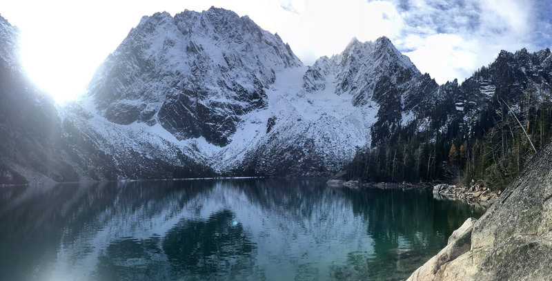 Colchuck in the morning.