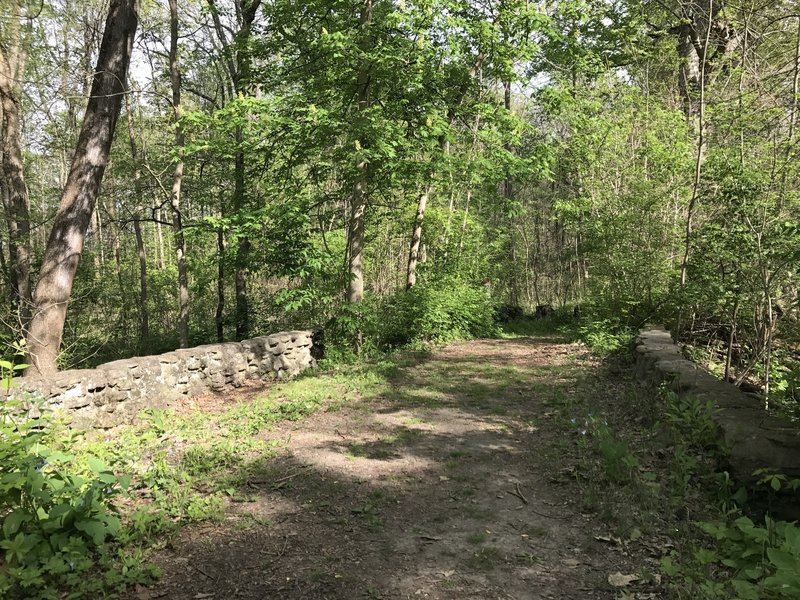 Really nice old stonework in a bridge on Purple Trail.