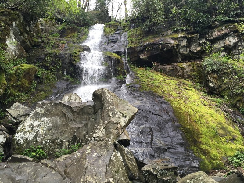 Hen Wallow Falls after a good rain.