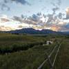 Looking northwest from the little spur road to the reservoir. Nice view!