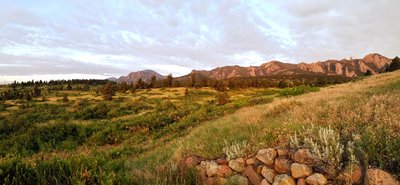 From the bottom of the Upper Big Bluestem Trail. June 2016.