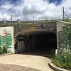 A tunnel marks the western end of the B&O Trail (East).