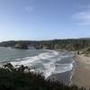 The view from Trinidad Head can feature whales, surfers, and sea lions if you're lucky!
