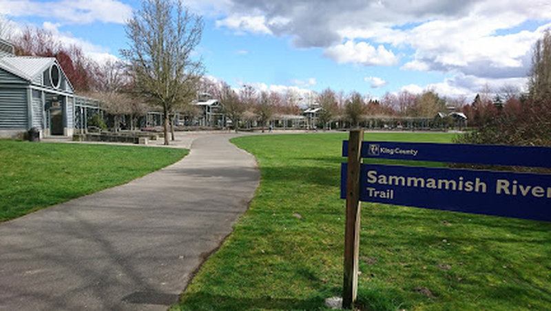 Wilmot Gateway Park is green and beautiful.
