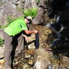 Delate Creek makes for a good spot to fill up on a Spectacle Lake adventure.