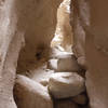 Some sections of the Canyon Sin Nombre 760 Slot Canyon are quite narrow.