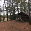 The Smith Pond Shelter is beautifully built and offers pleasant views of the pond.