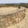 The Peace Grove Lookout wall is well built.