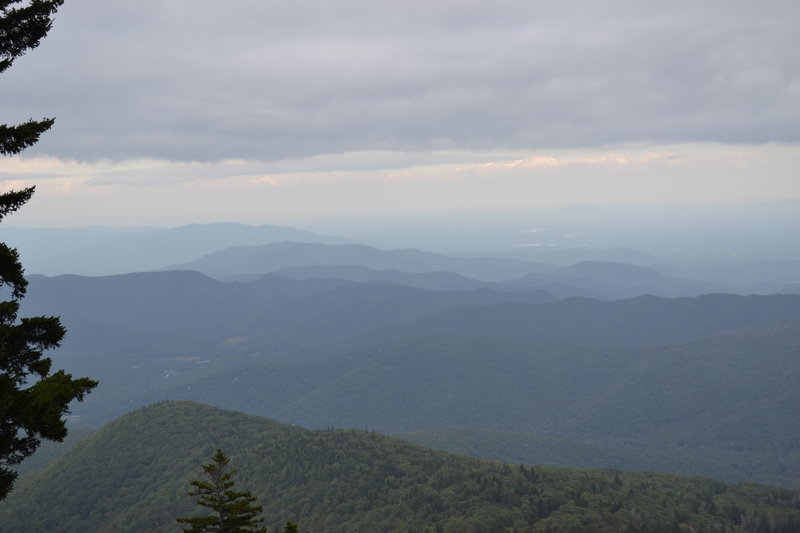 Mountain views abound on this portion of the MST.