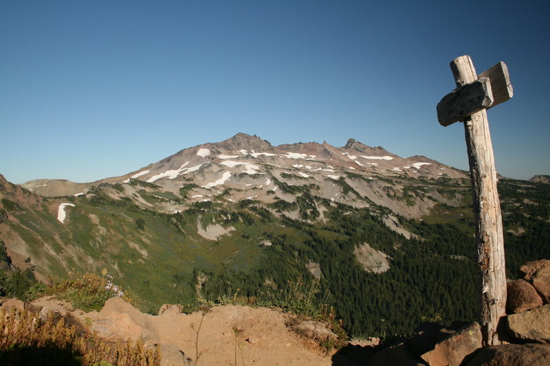 Enjoy the view toward Snowgrass Flats from the Lily Basin - Goat Ridge junction.