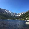 Mills Lake is a spectacular spot to stop and enjoy the alpine views.