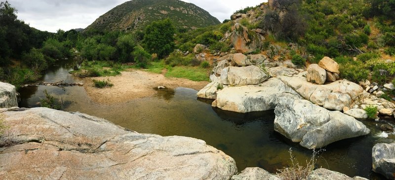 Above the Horsethief Falls.