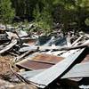 These ruins are all that's left of the sawmill at the junction of the Old Mill, Mason Creek, and Borderline Trails.