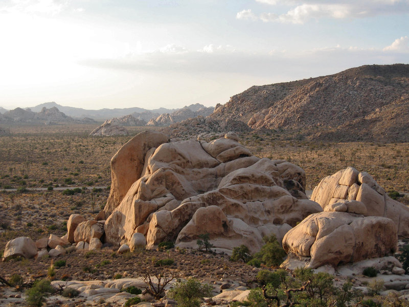 Enjoy pleasant views to the west from the Ryan Mountain Trail. Photo credit: NPS/Robb Hannawacker.