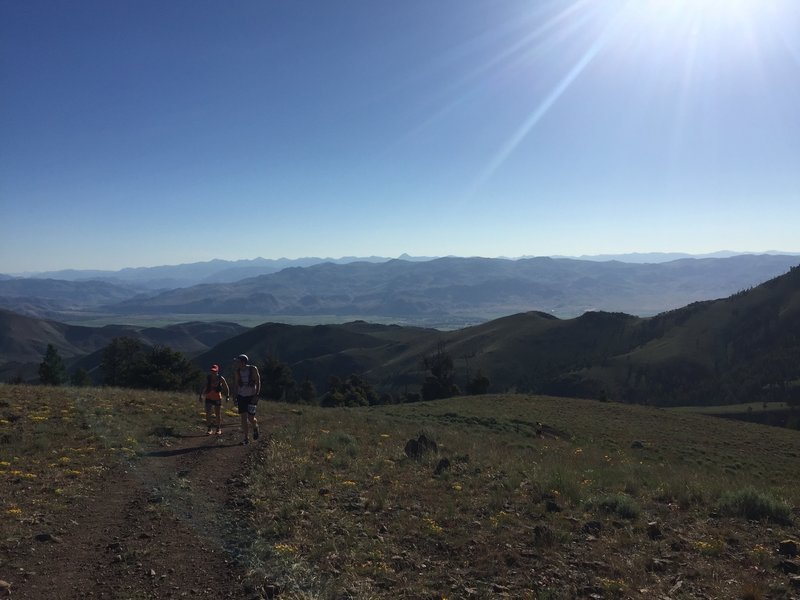 All of the climbing serves up views for days!