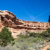 Collins Canyon touts beautiful sandstone walls.