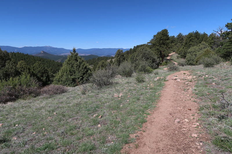 Eagle's View Trail offers beautiful Front Range views.