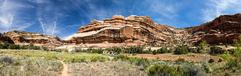 At this point, Bullet Canyon widens to a beautiful panoramic view.