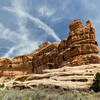 Amazing rock formations are throughout Bullet Canyon.