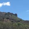 Lone Rock stands atop this very hill.