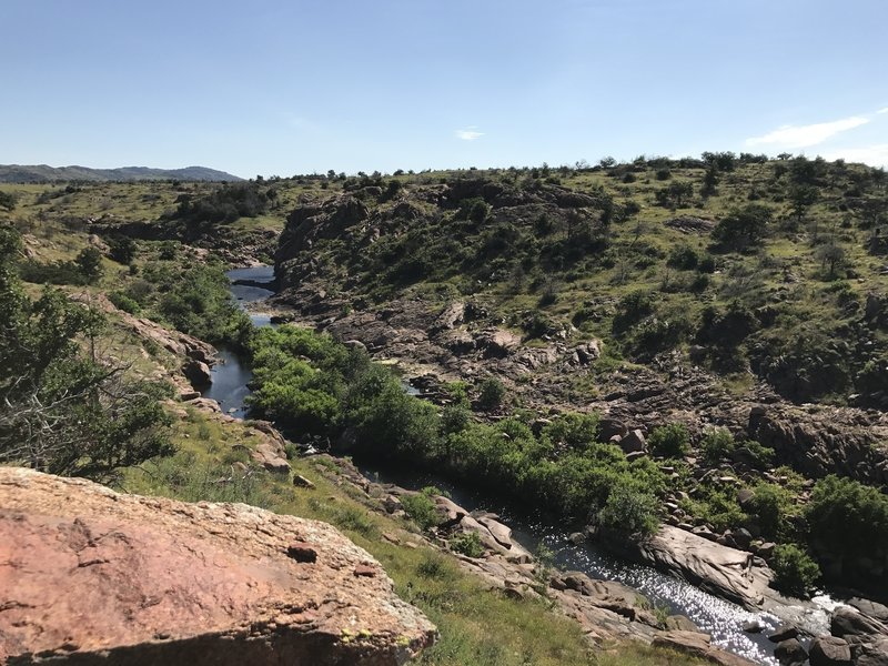 West Cache Creek is quite beautiful from the Bison Trail.