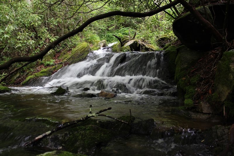 Flat Creek Falls – While absolutely beautiful, it's semi-difficult to get to.