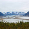 The glacier views in this area are just astounding.