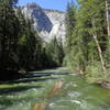 Bubbs Creek flows fully after a wet winter.