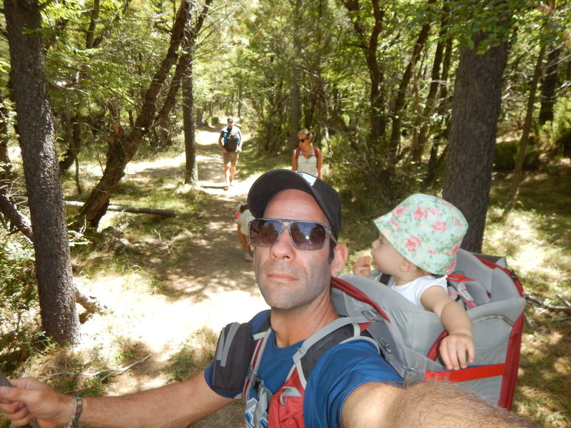 What can I say, the whole gang came out to enjoy these great trails!