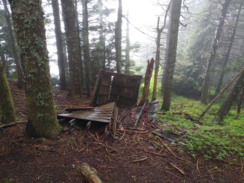 Don't expect to use this outhouse near the end of the trail.