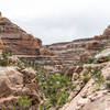 This view is looking into Owl Creek Canyon from a larger side draw.