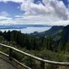 On the south side, enjoy breathtaking views of the Puget Sound. In the distance is Seattle.