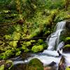 The continuous falls of Copper Creek are beautiful all year.