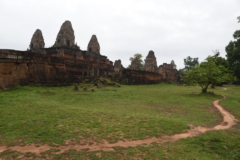 Looking back at the southeast corner of Pre Rup.