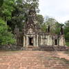 The Phimeanakas Temple Trail begins through this gate at the center of the Elephant Terrace.