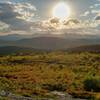 The White Mountains as viewed from the top of the Foss Mountain Trail.