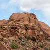 Navajo and Kayenta Sandstone is everywhere around the Butler Canyon Trail.