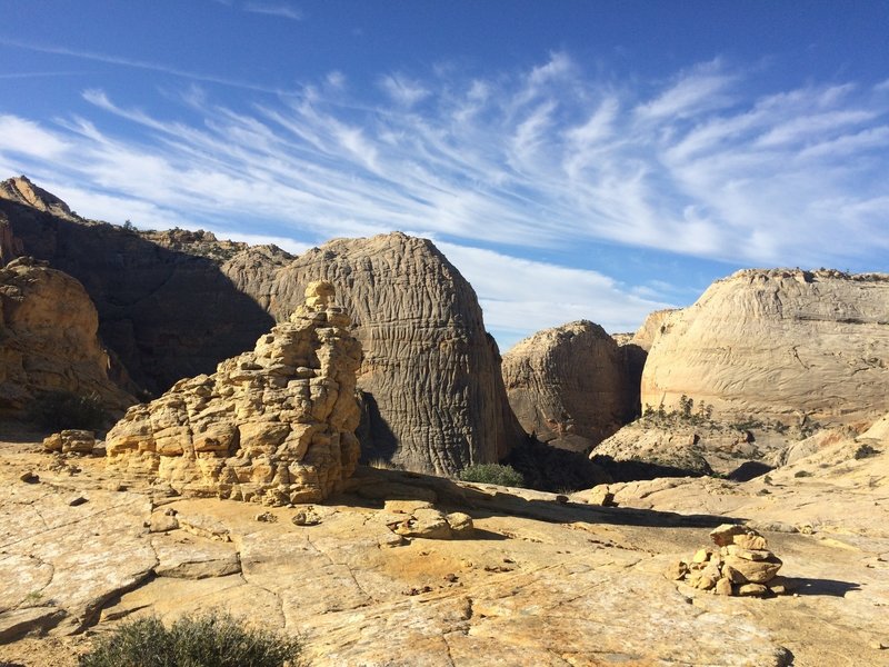 Sandstone views are plentiful along the Boulder Mali Trail.