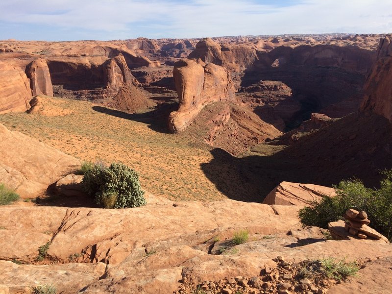 View from atop the nearby Crack in the Wall.