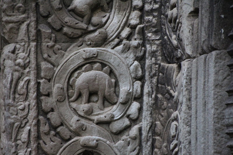 Ta Prohm Stegosaurus.