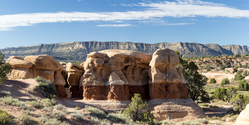 Explore the amazing sandstone formations of Devils Garden.