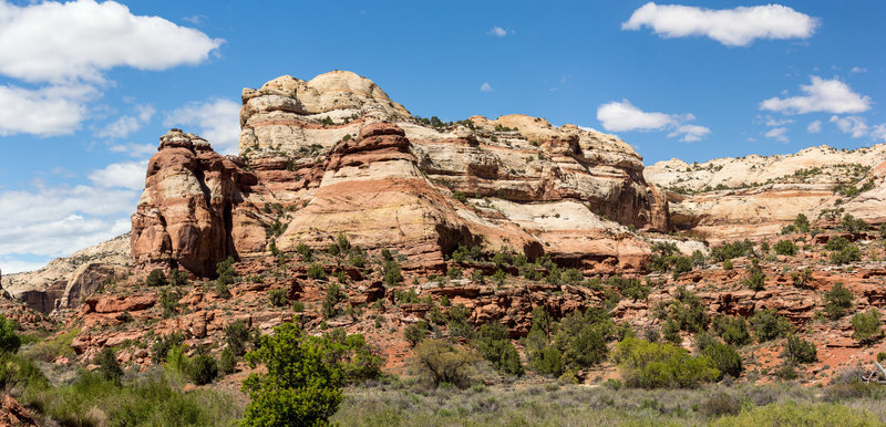 Panoramic view of the Haymaker Bencher.