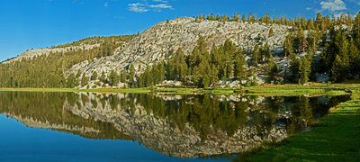 Morning Reflections off Fleming Lake
