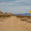 From the intersection of the Pinto Basin Road, Black Eagle Mine Road, and Old Dale Road.