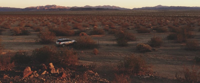 Pulled off of Old Dale Road for the sunset.